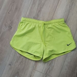 Nike Shorts Lime Green and Gray Sz. Med